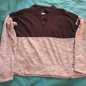 Sweatshirt black and grey